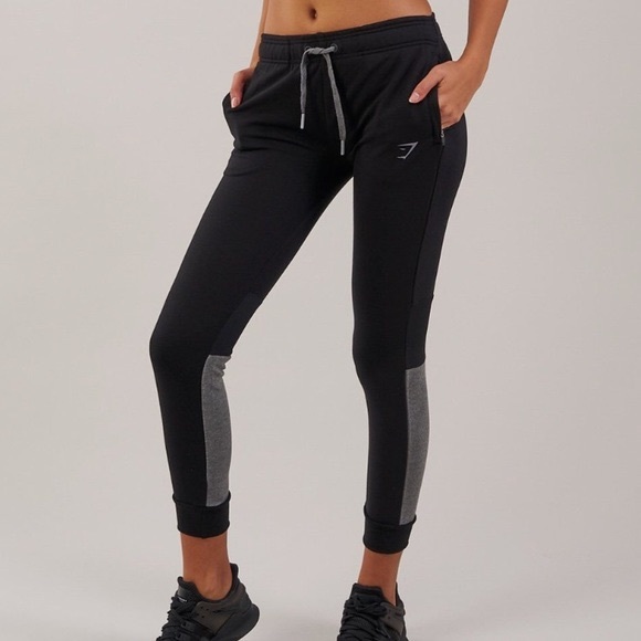Gymshark Impulse Jogger - Black/Charcoal Marl - Small - BRAND NEW WITH TAGS - Picture 2 of 12